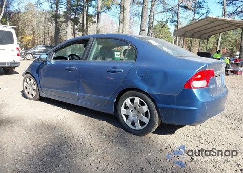 2011 Honda Civic Lx из США, поврежденный, VIN 2HGFA1F59BH549017